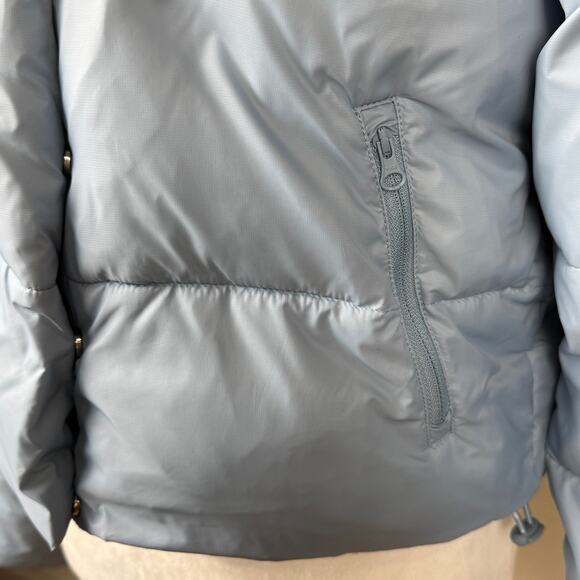Alo Gold Rush Puffer Coat in Celestial Blue Women's XS 2-4 Weather Resistant - Picture 6 of 14